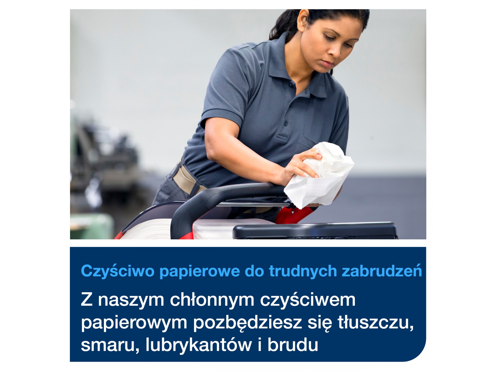 Czyściwo x1 Tork 130080 QD Blue Premium 3W 255mb